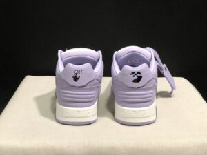 OFF-WHITE OUT OF OFFICE LOW TOPS 'PURPLE' - immagine 2