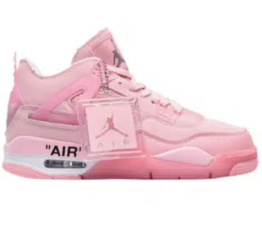 REPLICA OFF-WHITE X AIR JORDAN 4 RETRO 'CREMA/VELO'