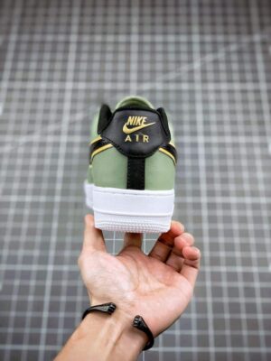 AIR FORCE 1 LOW '07 LV8 DOUBLE SWOOSH 'OLIVE GOLD BLACK' REPLICA - immagine 3