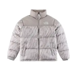 REPLICA GIACCA NORTH FACE RETRO NUPTSE 1996 'GREY