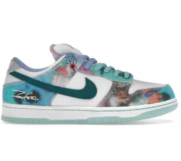 REPLICA SB DUNK LOW FUTURA LABORATORIES 'BLEACHED AQUA'