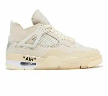 REPLICA OFF-WHITE X AIR JORDAN 4 SP 'SAIL'