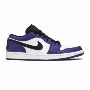 AIR JORDAN 1 LOW  'COURT PURPLE'