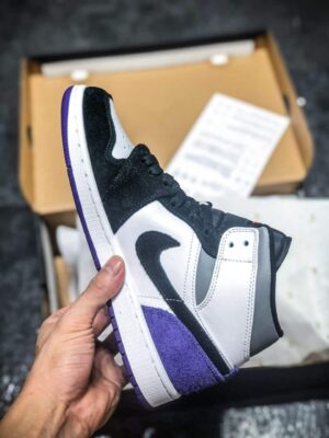  JORDAN 1 MID SE 'PURPLE' - immagine 6
