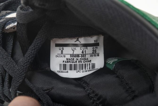 AIR JORDAN 1 RETRO HIGH OG 'PINE GREEN' REPLICA - immagine 3