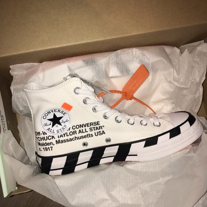 REPLICA CONVERSE X OFF-WHITE CLASSIC - immagine 2