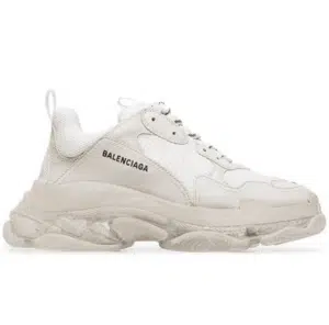  BALENCIAGA TRIPLE S CLEAR WHITE